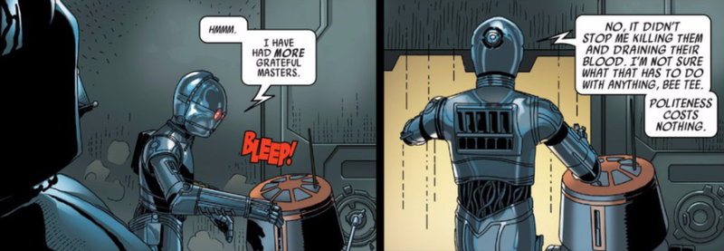 Illustration for article titled Darth Vader’s Got A Mystery Enemy In The Latest Star Wars Comic